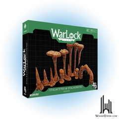 WARLOCK DUNGEON TILES STALACTITES AND STALAGMITES